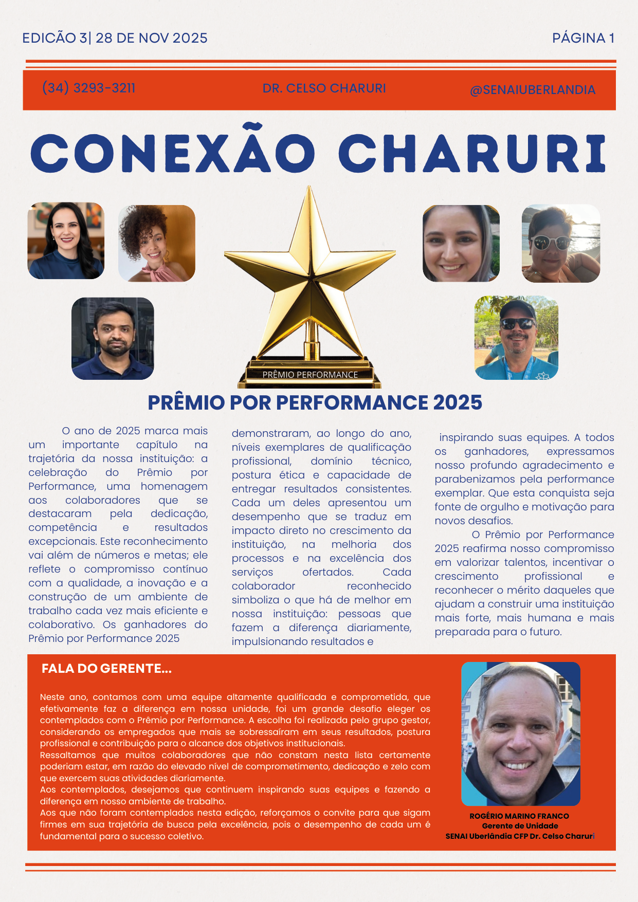 Capa da Edição de Novembro/2025